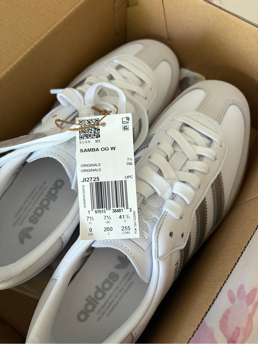 NWT adidas samba original - Picture 5 of 6